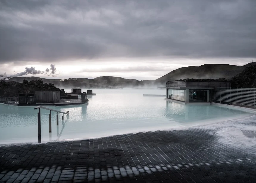 Hot spring.
