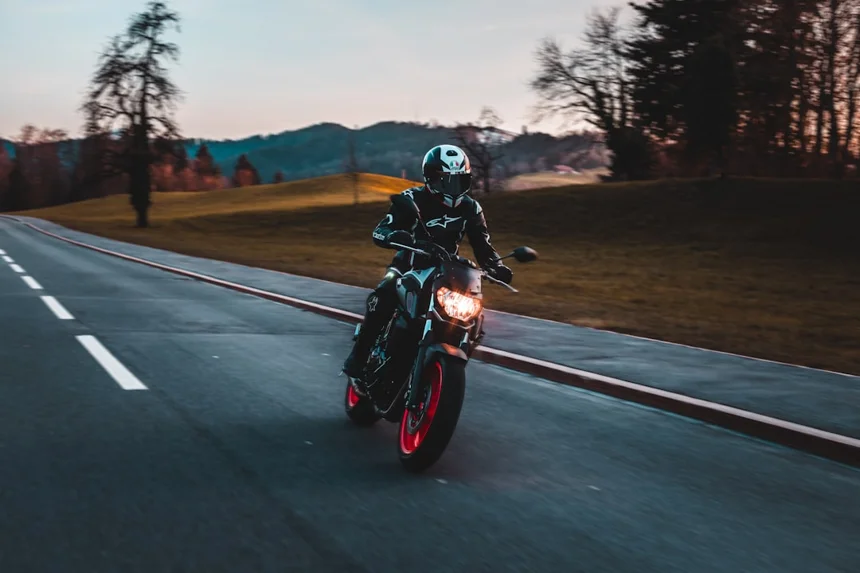 Motorcycle.