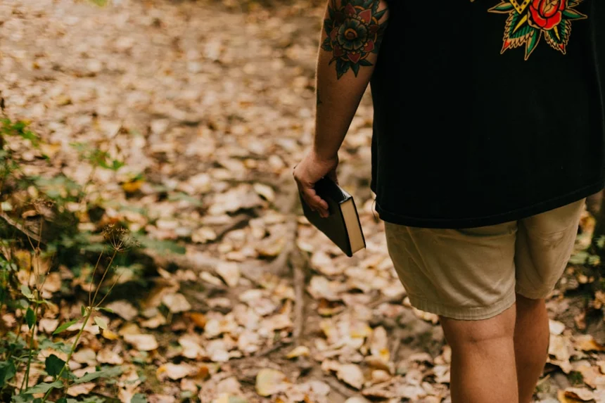 Walking stick.